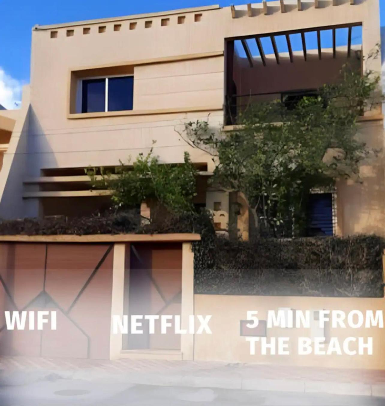 Villa Jaccuzi Face A L'Ocean - Agadir Beach City Eksteriør bilde