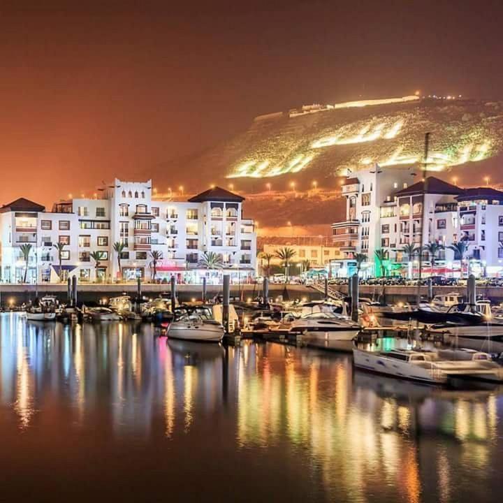 Villa Jaccuzi Face A L'Ocean - Agadir Beach City Eksteriør bilde